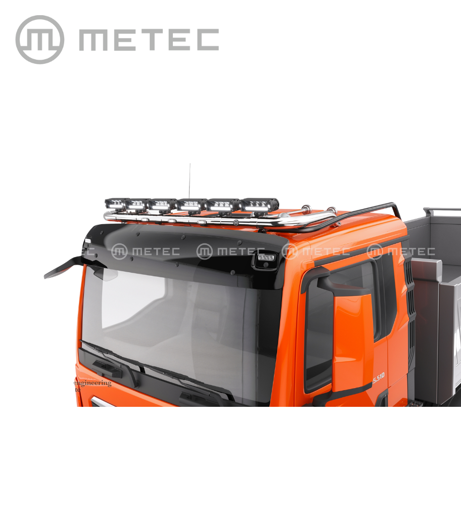 [854145] Barre de toit Wide MAN TGS 20-... TN et NN avec 3 feux de position