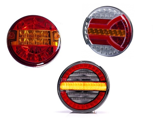 Feux arrière multifonction rond LED